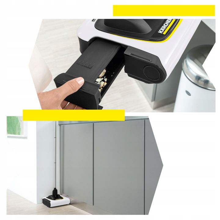 Bezprzewodowa szczotka elektryczna do czyszczenia Karcher KB 5 biała