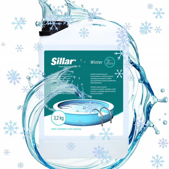 Chemia basenowa na zimę | Hibernator do basenu 3,2kg | Zimowanie