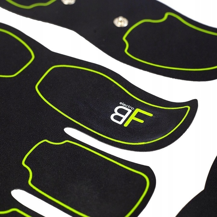 Elektrostymulator Stymulator Mięśni Brzucha + Żelowe Nakładki Motylki 4 szt