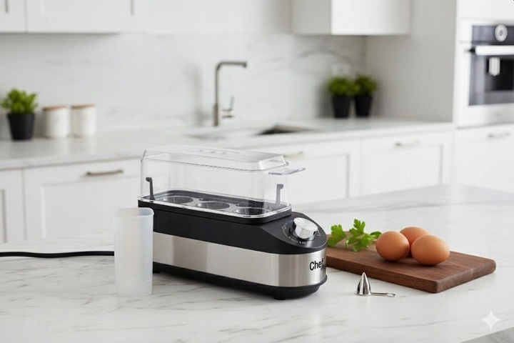 ChefOne SE-D031 jajowar do gotowania jajek automat do jaj na 3 sztuki