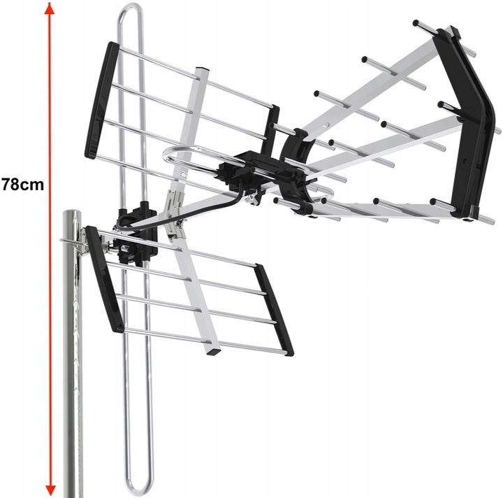 Antena Zewnętrzna Pasywna Do Telewizji Naziemnej GALAXY COMBO PREMIUM MUX 8