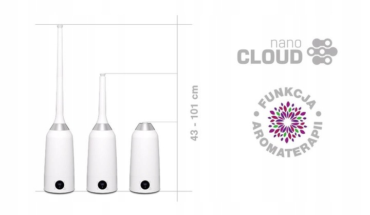 NAWILŻACZ POWIETRZA AROMATERAPIA ULTRADRŹWIEK NU20