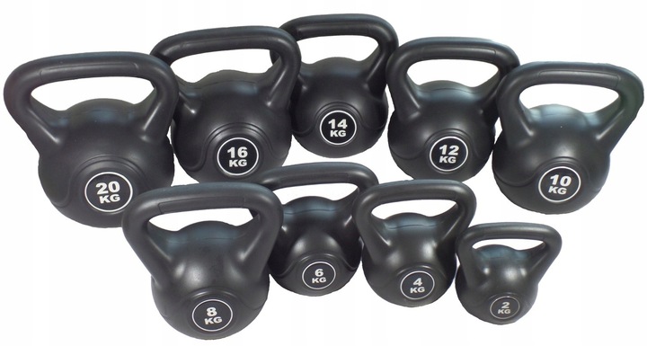 Kettlebell Kettle Hantla Kula Odważnik Obciążenie Do Ćwiczeń 4kg