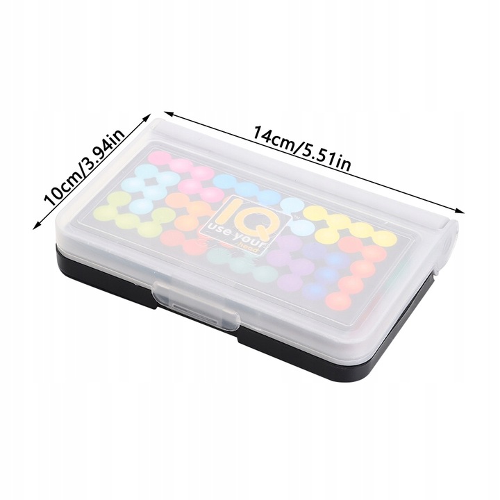 GRA LOGICZNA 3D GRA PLANSZOWA IQ FIT ŁAMIGŁÓWKA 120 WYZWAŃ