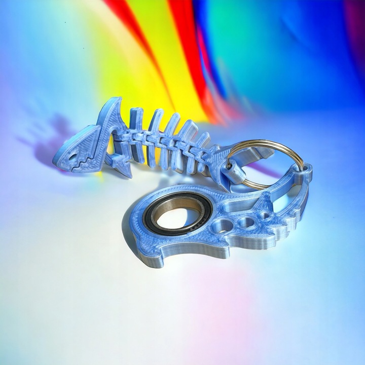 KEYRAMBIT KEYSPINNER Brelok Breloczek ZESTAW FLEXI REKIN Kolor Frozen