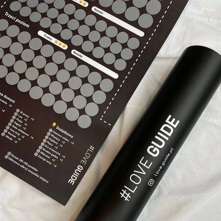 #LOVE GUIDE zdrapka dla par