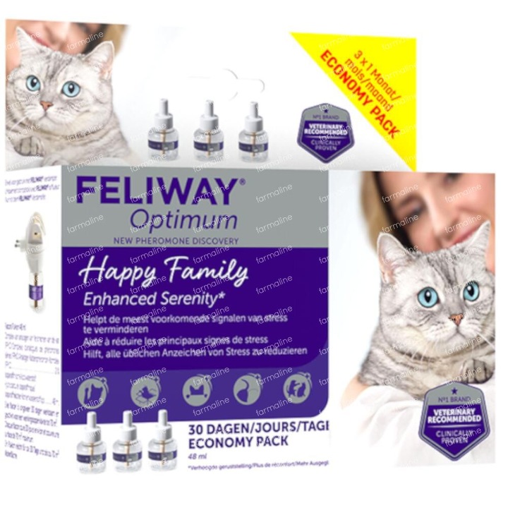 CEVA Feliway Optimum wkład 3x48ml