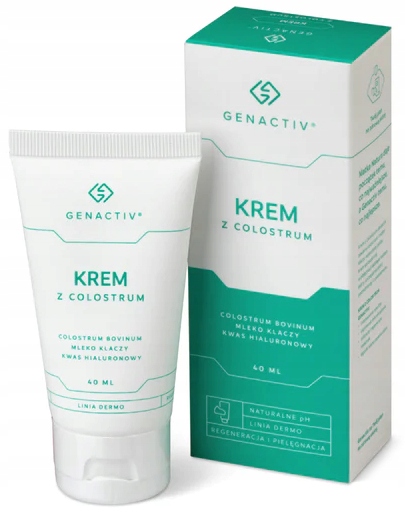 GENACTIV KREM Z COLOSTRUM + KWAS HIALURONOWY