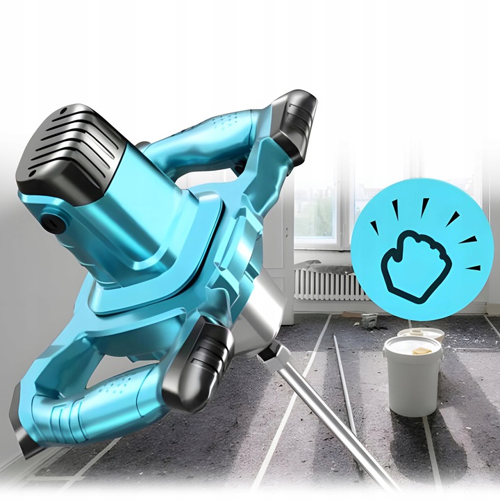 MIESZADŁO DO KLEJU BETONU FARB ELEKTRYCZNE 2600W 2x MIESZALNIK