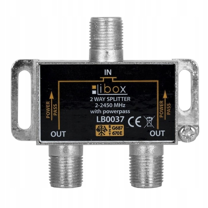 ANTENA DVBT2 DO TELEWIZJI NAZIEMNEJ COMBO 4K LTE MUX8 WZMACNIACZ ZESTAW 2TV