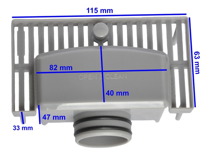 X-HOME SYFON DO ODPŁYWU LINIOWEGO KULKOWY KRATKA
