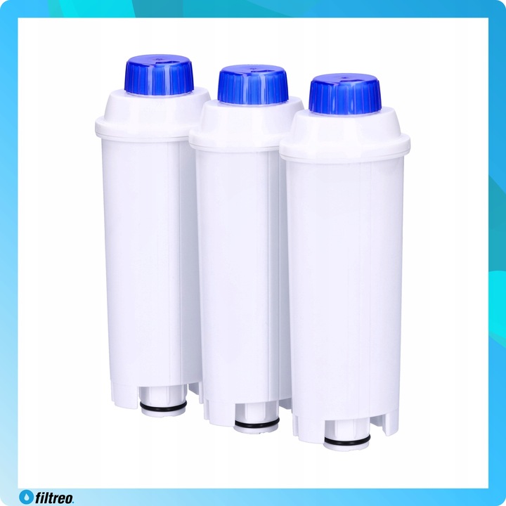 3x Filtry do ekspresu Delonghi Seltino Ovale wkłady wydajne Seltino