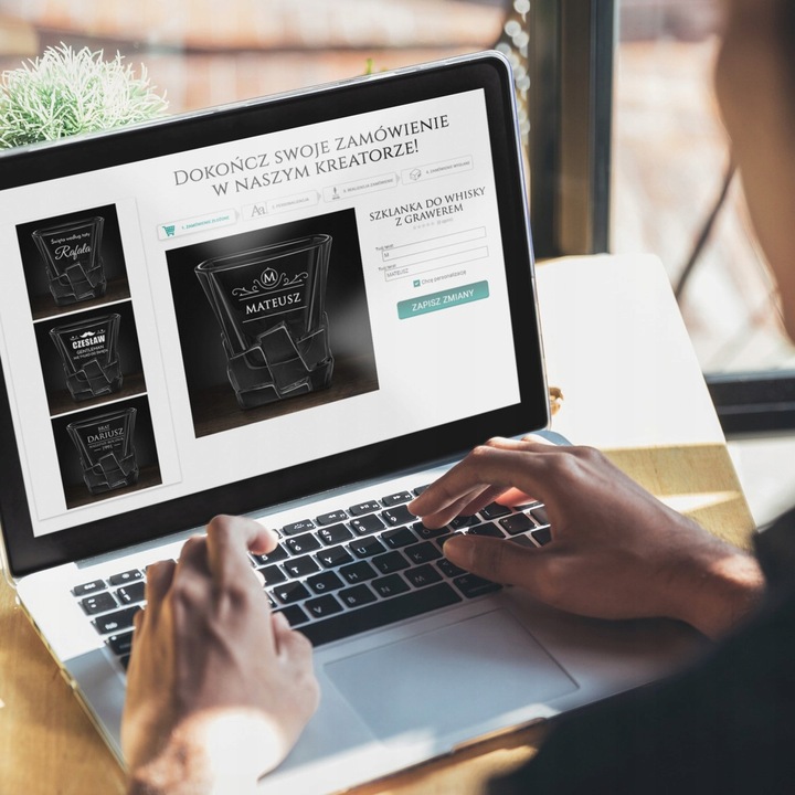 Szklanka do Whisky z Grawerem 250ml Prezent dla Faceta Chłopaka na Urodziny