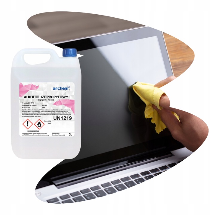 Alkohol Izopropylowy IPA 5L – Izopropanol czyszczenie Elektroniki, PCB