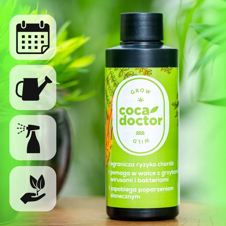 CocaDoctor Preparat Do Roślin Zielonych ANTY-Grzyb ŚRODEK GRZYBOBÓJCZY