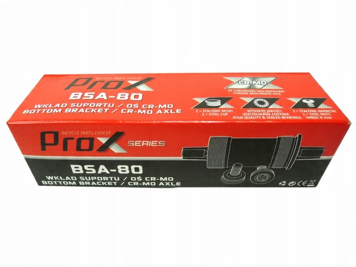 Wkład Suportu ProX BSA-80 kwadrat 68x122,5mm