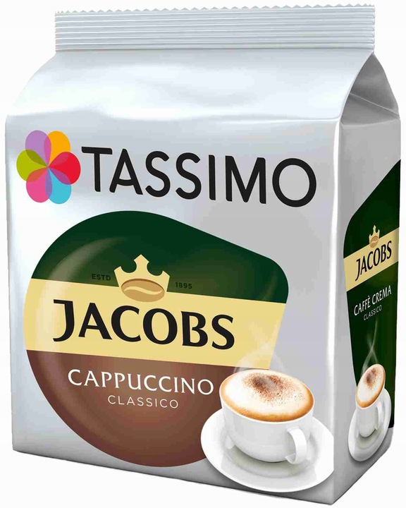 Kapsułki TASSIMO Jacobs Cappuccino Classico 2 x 8