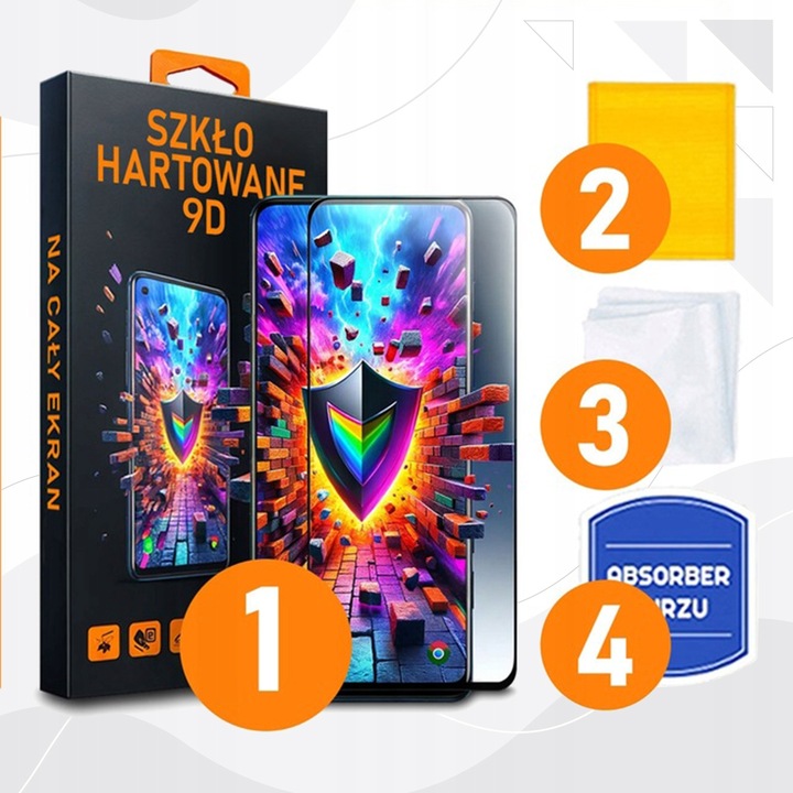 Etui do Samsung Galaxy S24 Ultra, SMART VIEW Case + SZKŁO 9D NA CAŁY EKRAN