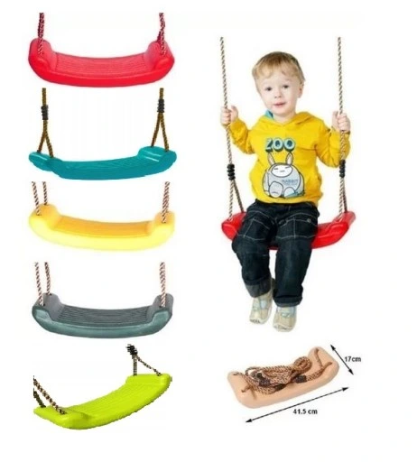 HUŚTAWKA PLASTIKOWA Siedzisko płaskie - MOCNA - wytrzymała - RÓŻNE KOLORY