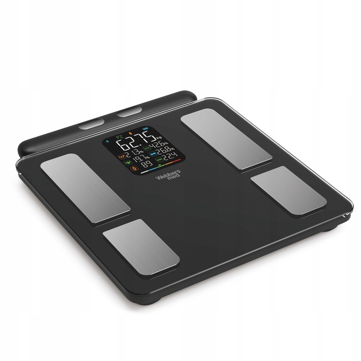 Waga Łazienkowa Analityczna 15 Parametrów Apple Health, Google Fit, IF2825A