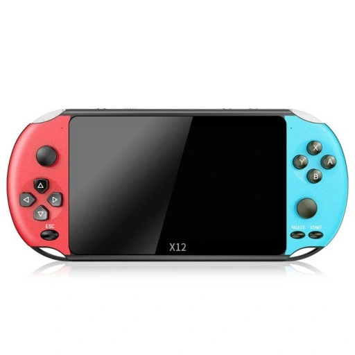 Konsola Przenośna do gier BEZPRZEWODOWA Polskie MENU 5000 GIER Retro x12