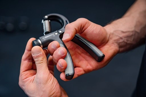 Ściskacz do rąk regulacja zestaw gum trening dłoni