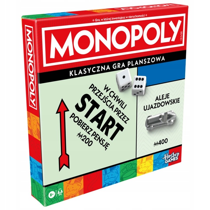 Gra Monopoly Classic Refresh Polska Wersja Hasbro G0009