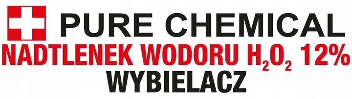 NADTLENEK WODORU 12% WODA UTLENIONA WYBIELACZ 5L