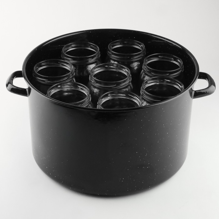 Powidlak emaliowany 15L garnek do pasteryzacji słoików wekowania 32cm