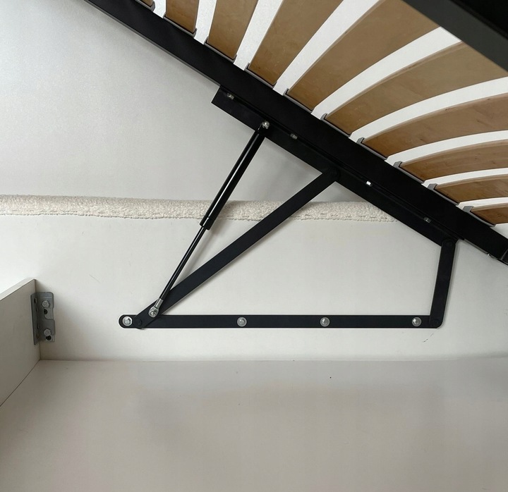 Łóżko Tapicerowane Bubble 180x200 z Pojemnikiem Stelaż Podnoszony