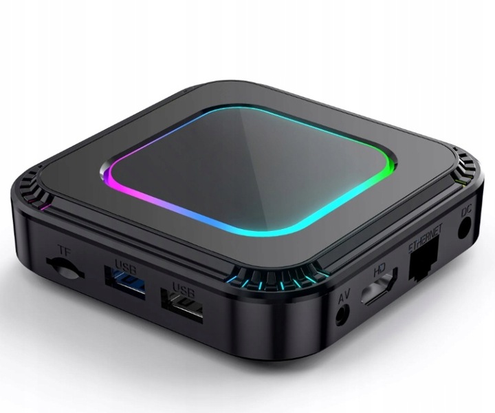 SMART TV BOX 4K PRZYSTAWKA MULTIMEDIALNA 8K ANDROID 13 BLUETOOTH WIFI