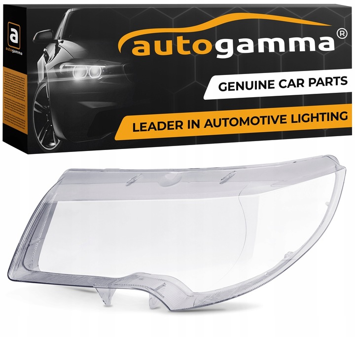 Klosz szkło do reflektora, lamp Skoda Superb 2 II (08-13) Lewy