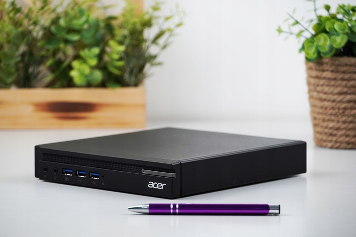 MINI KOMPUTER PC ACER N4640G INTEL 6-gen 8GB 128SSD m.2 WIN11 OFFICE Wi-Fi