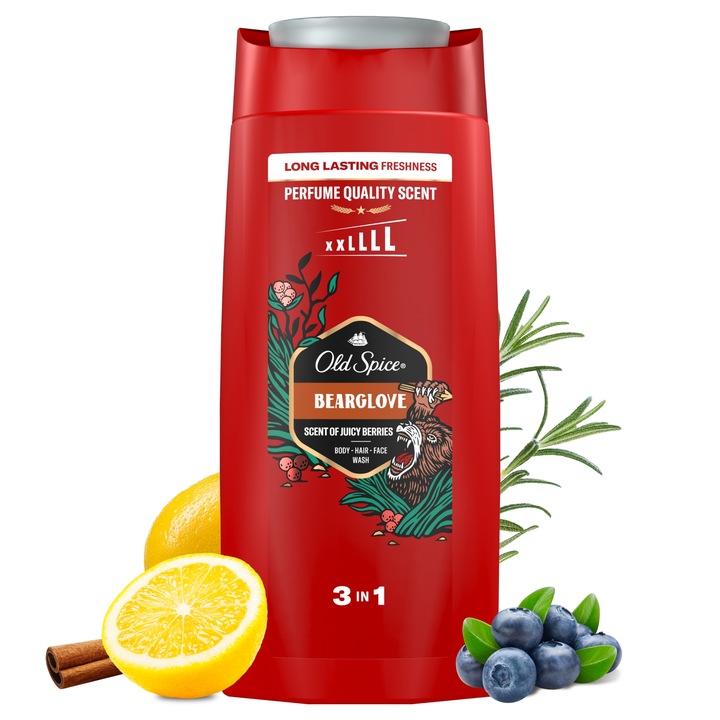 Old Spice Bearglove szampon żel pod prysznic 3w1 dla mężczyzn XXL 675 ml