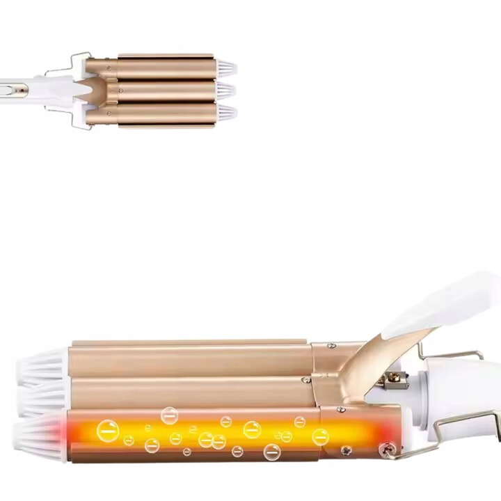 FALOWNICA DO WŁOSÓW GEMEI FALE LOKÓWKA WIELOFUNKCUJNA KRĘCENIE WŁOSÓW KARBO