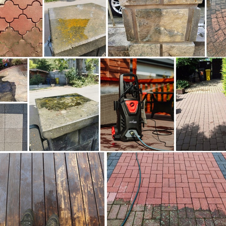 MYJKA CIŚNIENIOWA LEHMANN ZE ZWIJACZEM MOC 290 Bar BOGATY ZESTAW