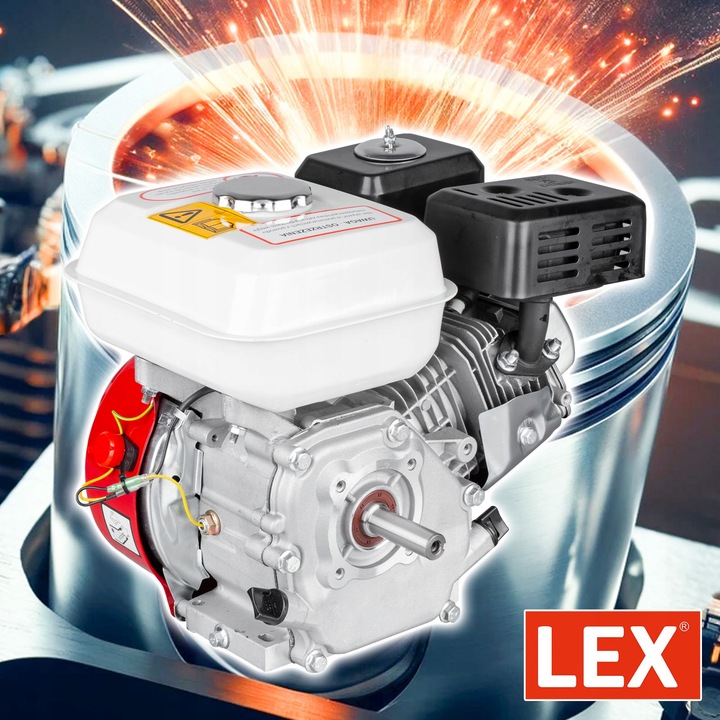 SILNIK SPALINOWY ZAGĘSZCZARKA GX160 7.0 KM OHV WAŁEK 20MM UBIJARKA AGREGAT