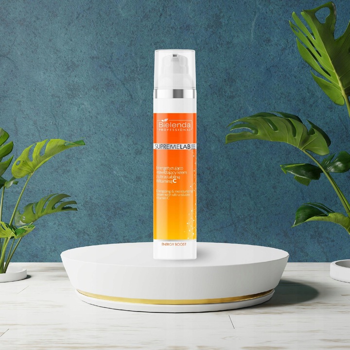 BIELENDA SUPREMELAB ENERGY BOOST KREM Z ULTRASTABILNĄ WITAMINĄ C 100ML