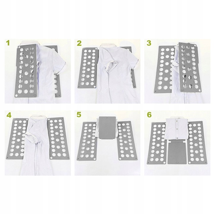 Deska do Składania Ubrań Koszulek Bluz Koszul Składak 60x70 cm Praska