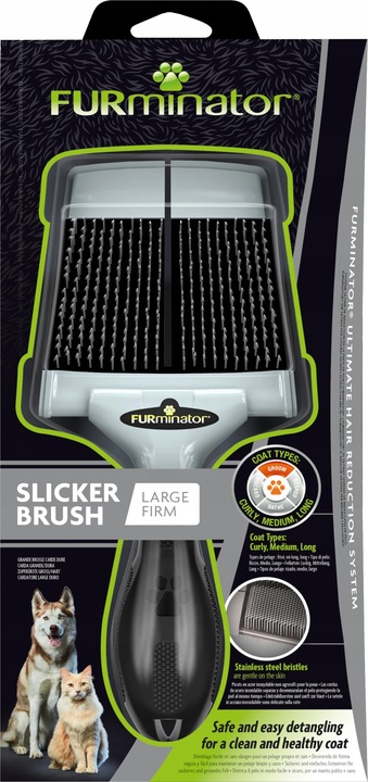 FURminator Pudlówka Firm sierść średnia i długa