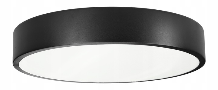 Lampa Sufitowa LED Plafon Natynkowy 30W 30CM Panel Okrągły Czarny