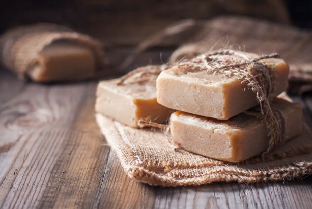 Mydło SIARKOWE 100% naturalne do ciała twarzy PIELĘGNACJA w kostce 130g