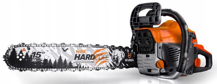 PROWADNICA DO PIŁY SPALINOWEJ PILARKI 15" 38CM + 2X ŁAŃCUCH 0.325"