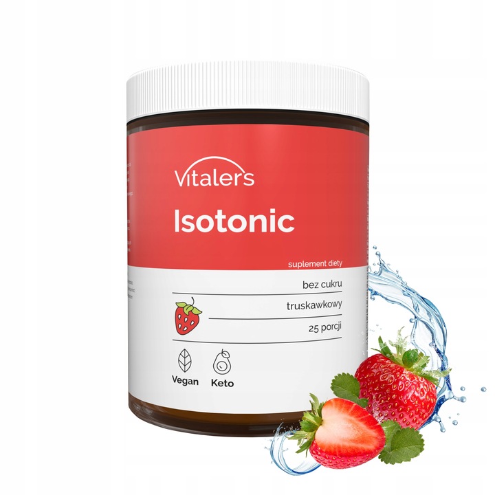 Napój Izotoniczny Truskawka Elektrolity Bez Cukru B1 B3 B5 B6 B12 250