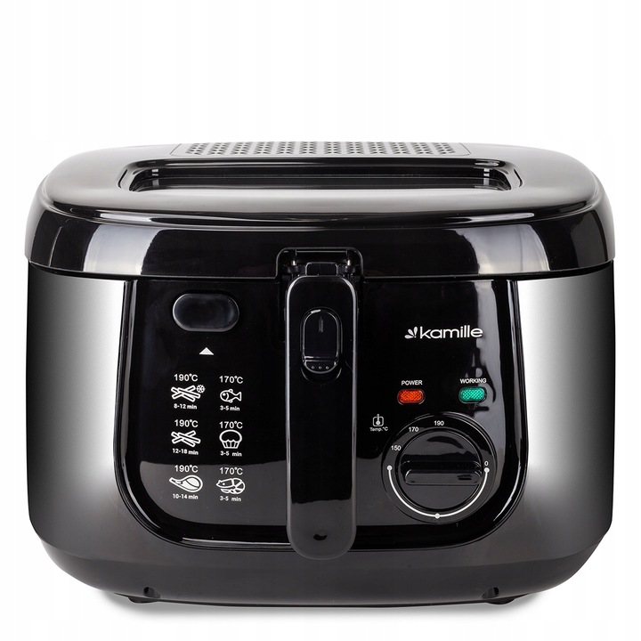 FRYTKOWNICA FRYTOWNICA 2,5L MOCNA ŁATWE SZYBKIE SMAŻENIE FRYTEK