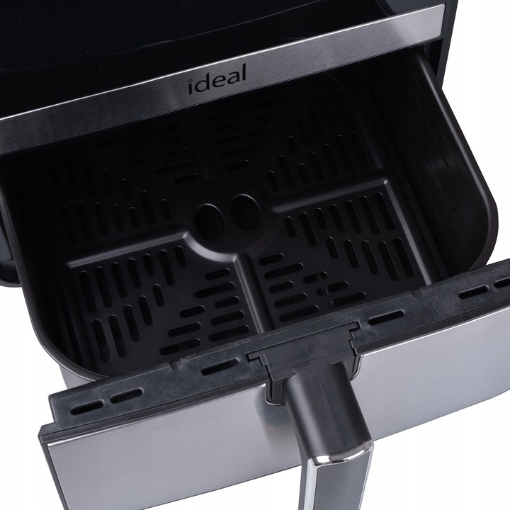 FRYTKOWNICA BEZTŁUSZCZOWA IDEAL AIR FRYER FRYTOWNICA 1800W DUŻA MISA