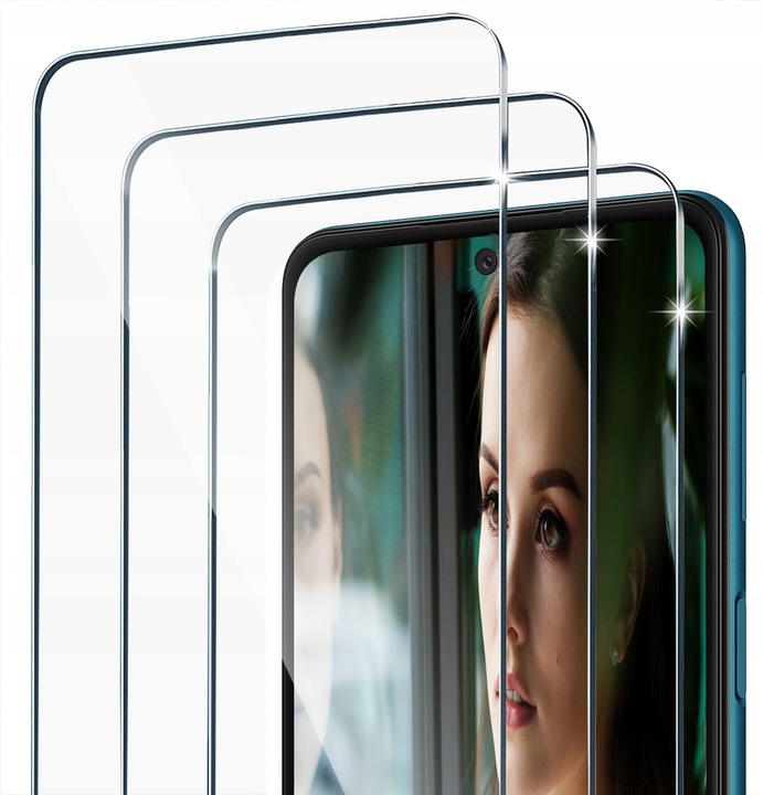 3x SZKŁO HARTOWANE do Samsung Galaxy S24 FE SZYBKA 9H | zestaw 3 sztuk
