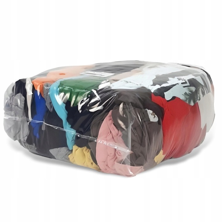 CZYŚCIWO CIĘTE KOLOR BAWEŁNIANE EXTRA CHŁONNE SZMATY 10KG DO WARSZTATU