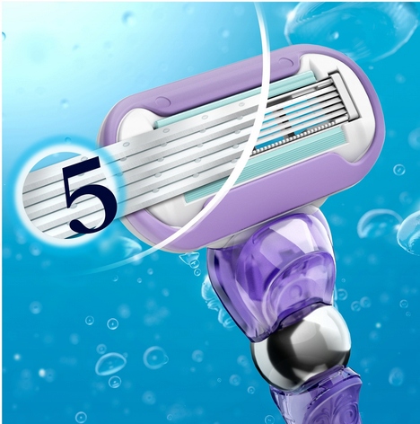 Maszynka Gillette Venus Deluxe Smooth Swirl + 3 wymienne ostrza