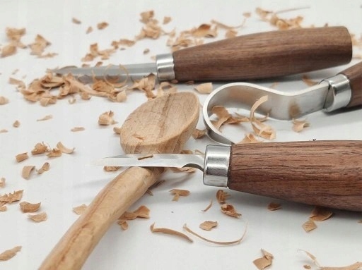 Zestaw noży do rzeźbienia w drewnie noże dłuta narzędzia snycerskie 9